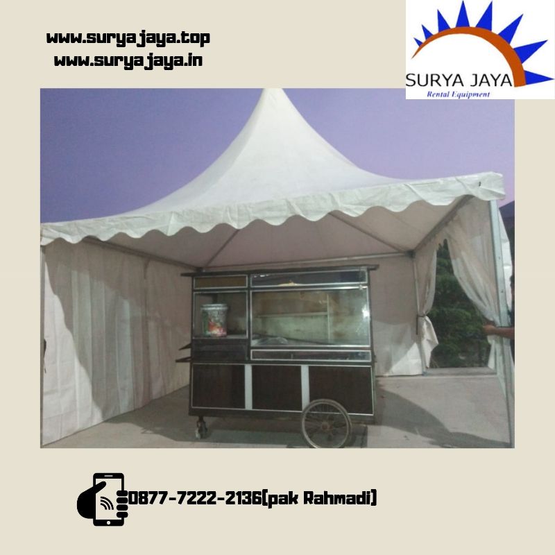 sewa tenda kerucut