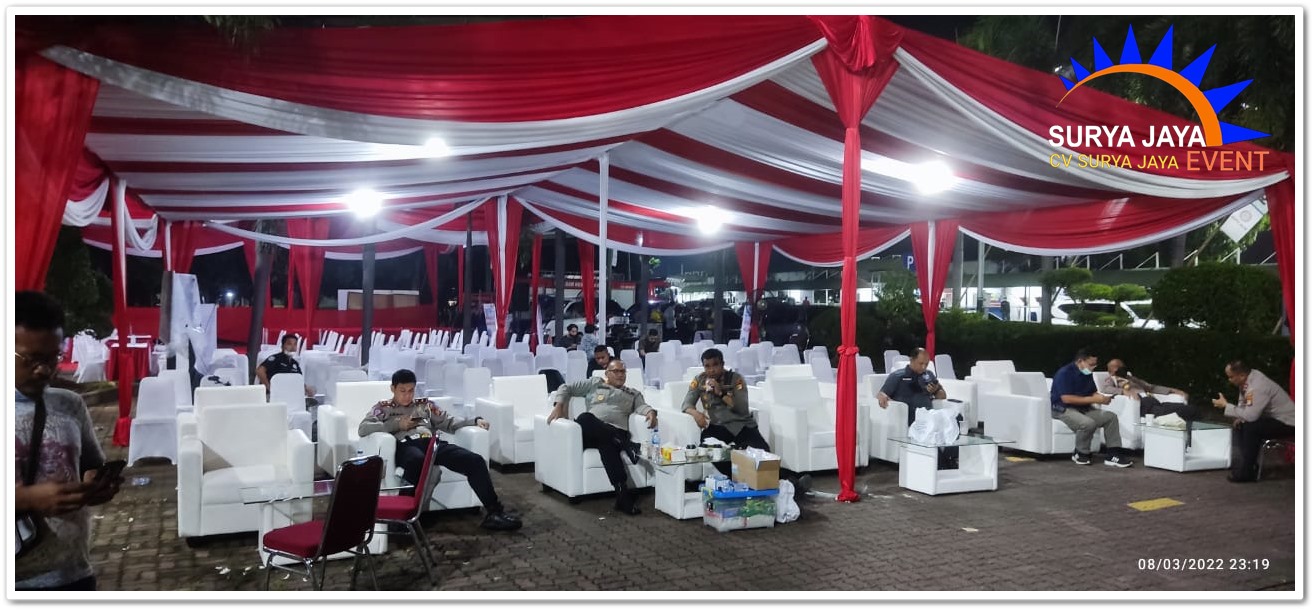 Sewa Tenda Konvensional Dekorasi Serut Di Kota Bekasi