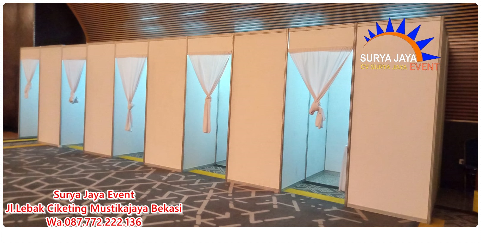 Sewa Partisi R8 Di Jakarta Murah Berkualitas