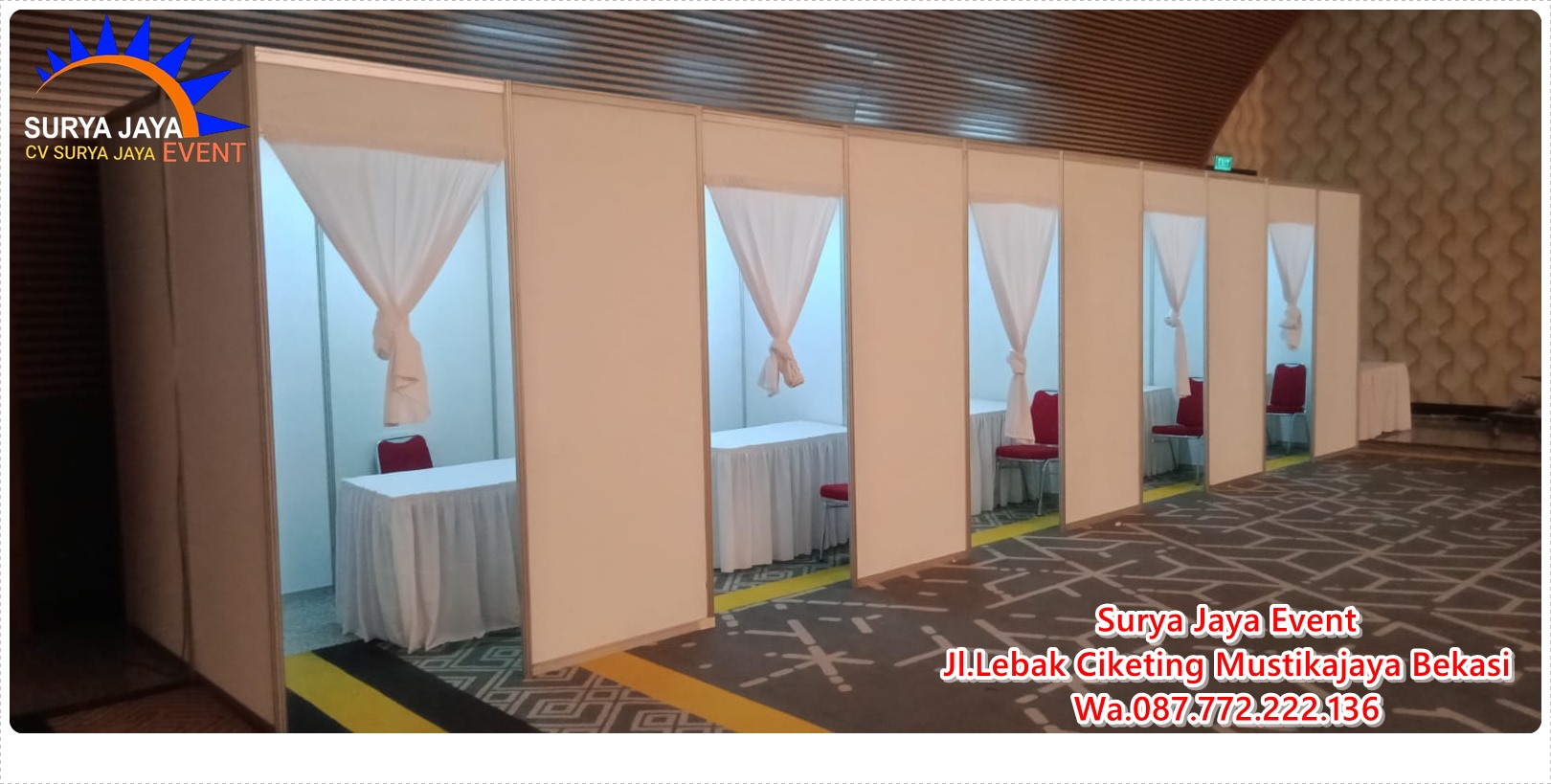 Sewa Partisi R8 Di Jakarta Murah Berkualitas