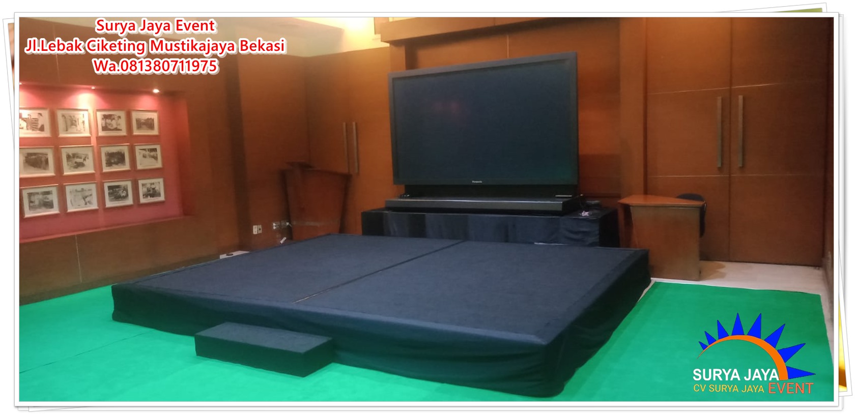 sewa panggung siap antar dan pasang 