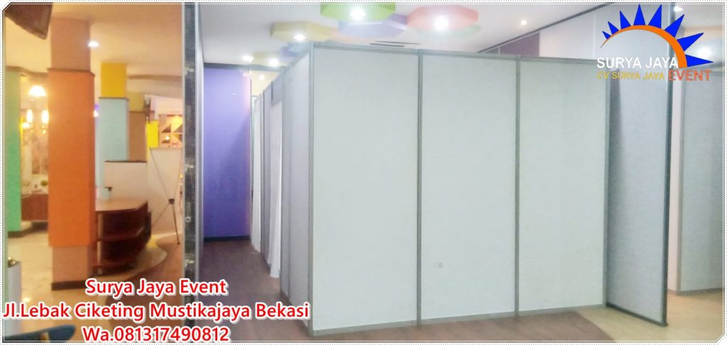 Rental Partisi Terdekat Siap Bongkar Pasang