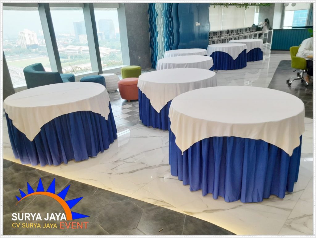 Sewa Meja Bundar Bekasi Terbaru Kualitas Terbaik