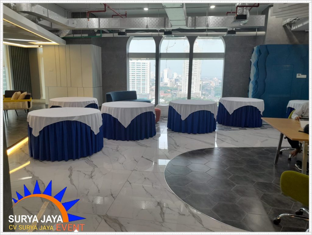 Sewa Meja Bundar Bekasi Terbaru Kualitas Terbaik