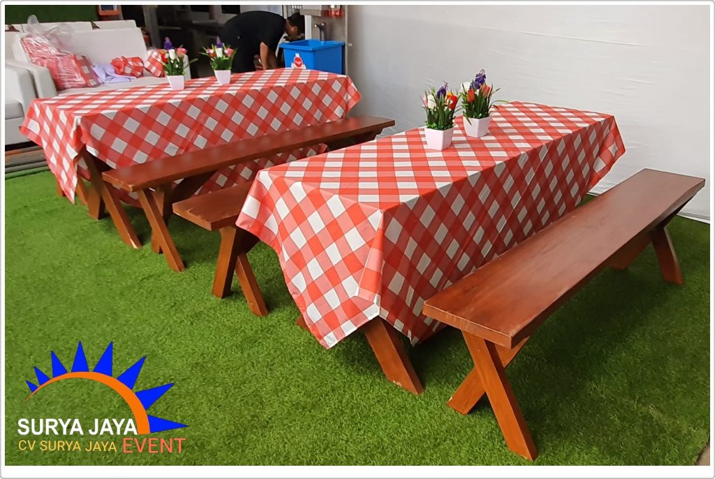 Sewa Meja Taman Terdekat Kualitas Bagus Murah