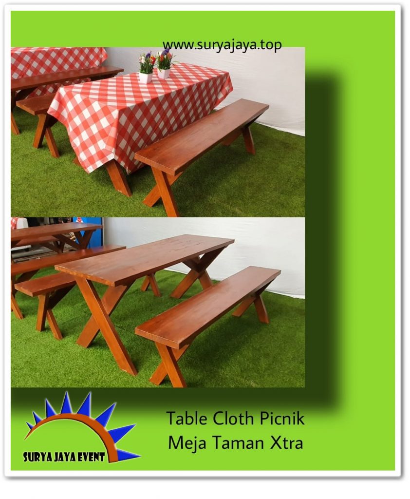 Sewa Meja Taman Set Kursi Siap Kirim Langsung