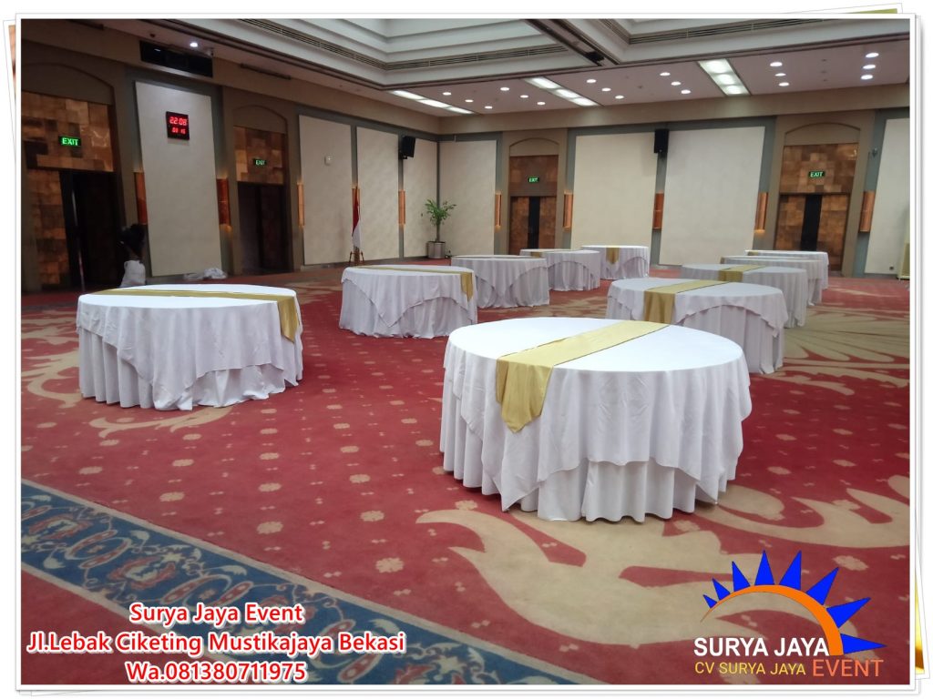 Harga Sewa Meja Bulat Murah Di Bekasi