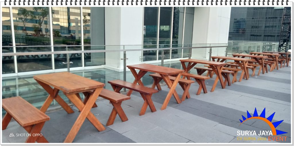 Sewa Meja Taman Jakarta Kualitas Super