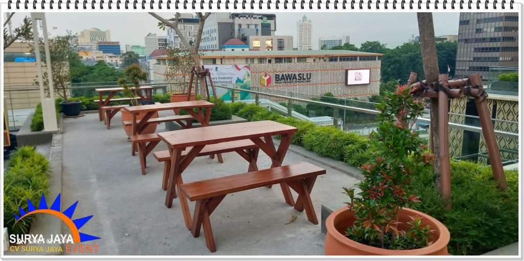 Sewa Meja Taman Jakarta Kualitas Super
