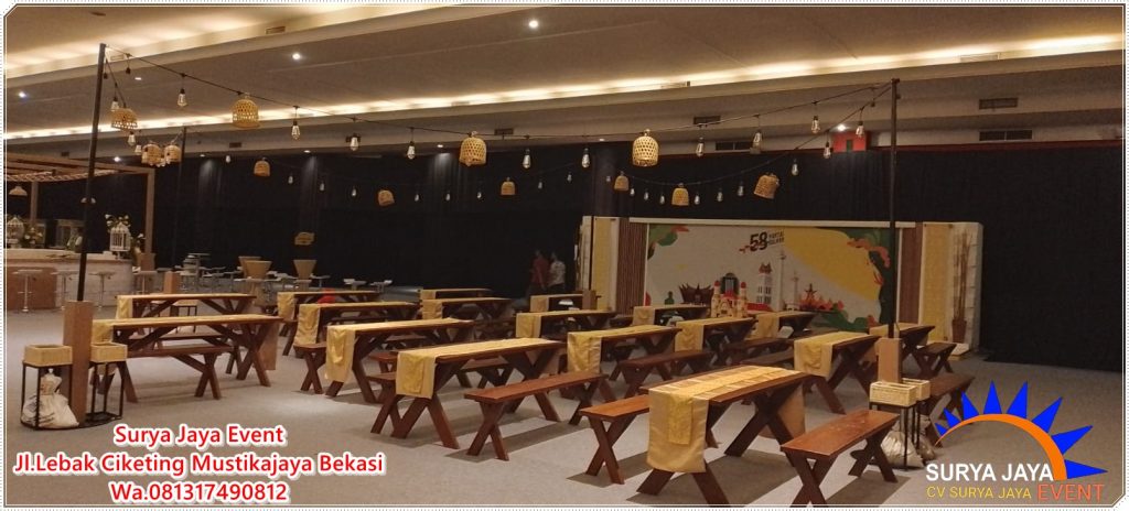 Sewa Meja Taman Terdekat Di Bekasi