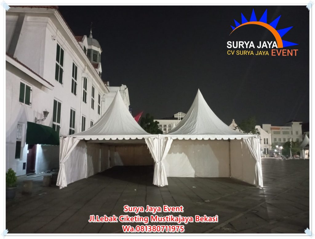 Sewa Tenda Kerucut Siap Kirim Pasang Langsung