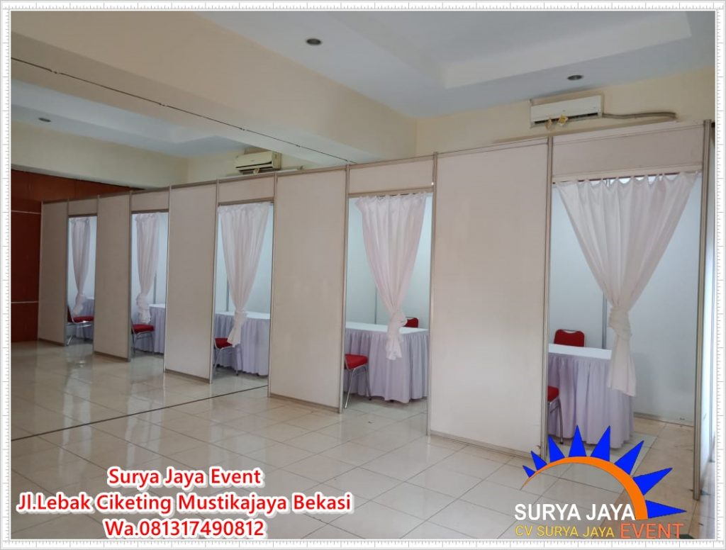 Melayani Sewa Partisi Untuk Bermacam Acara