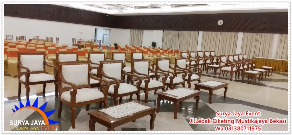 Penyewaan Kursi Vip Jokowi Kualitas Terbaik Di Bekasi