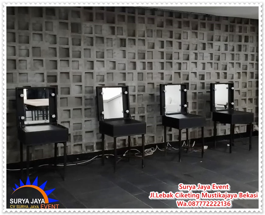 Sewa Kaca Rias Meja Portable Kualitas Bagus