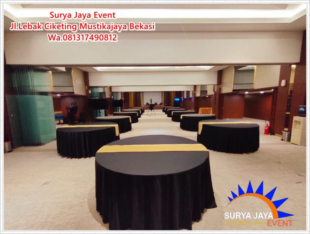 Sewa Meja Bundar Untuk Semua Acara