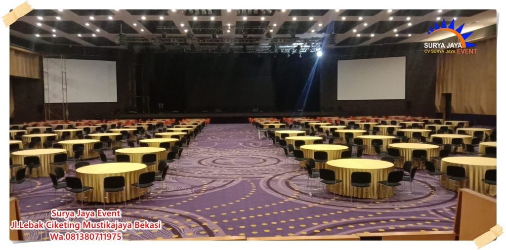 Rental Meja Bulat Jakarta Pelayanan 24 Jam