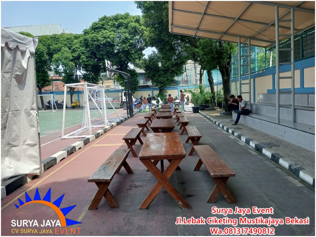 Pusat Sewa Meja Taman Murah Berkualitas Di Bekasi