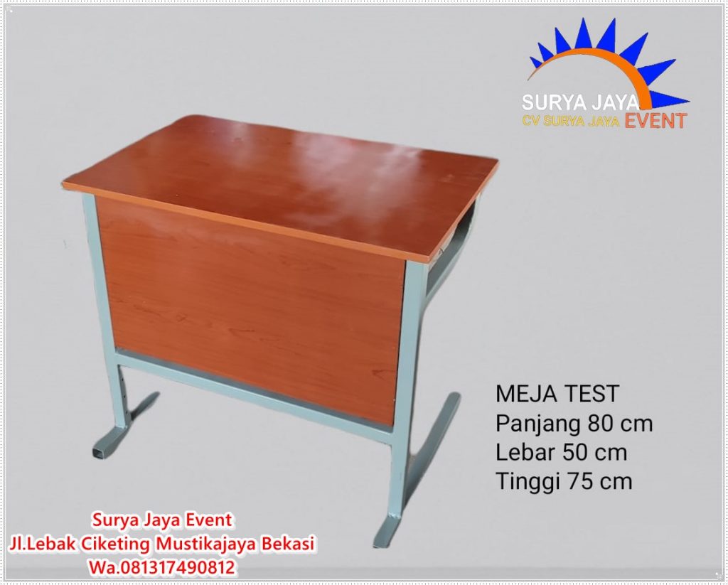Harga Sewa Meja Test Murah Di Kota Bekasi