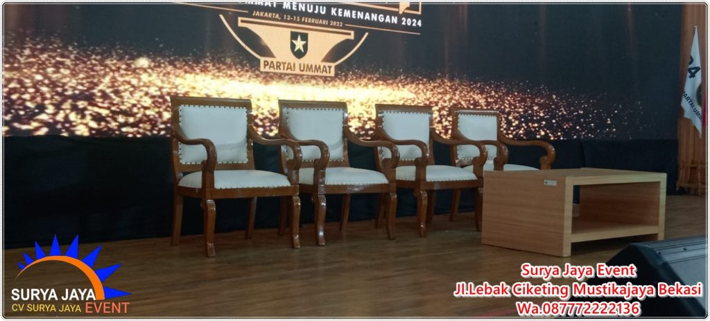 Jasa Sewa Kursi Vip Terdekat Harga Sesuai Budget