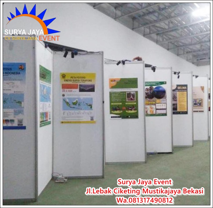 Menyewakan Partisi Pameran Panel Photo