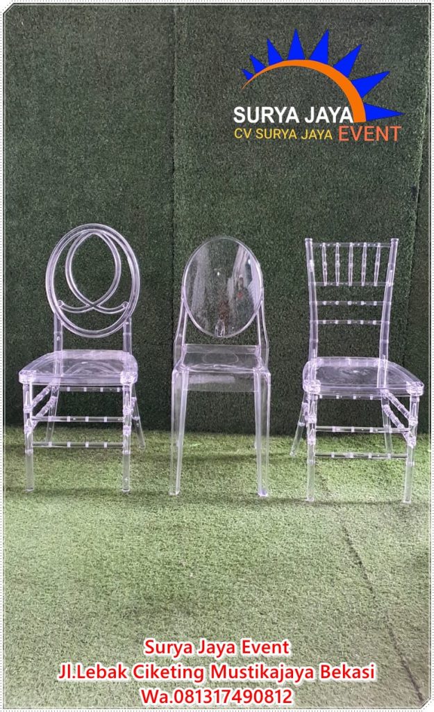Sewa Kursi Acrylic Kualitas Terbaik Harga Murah