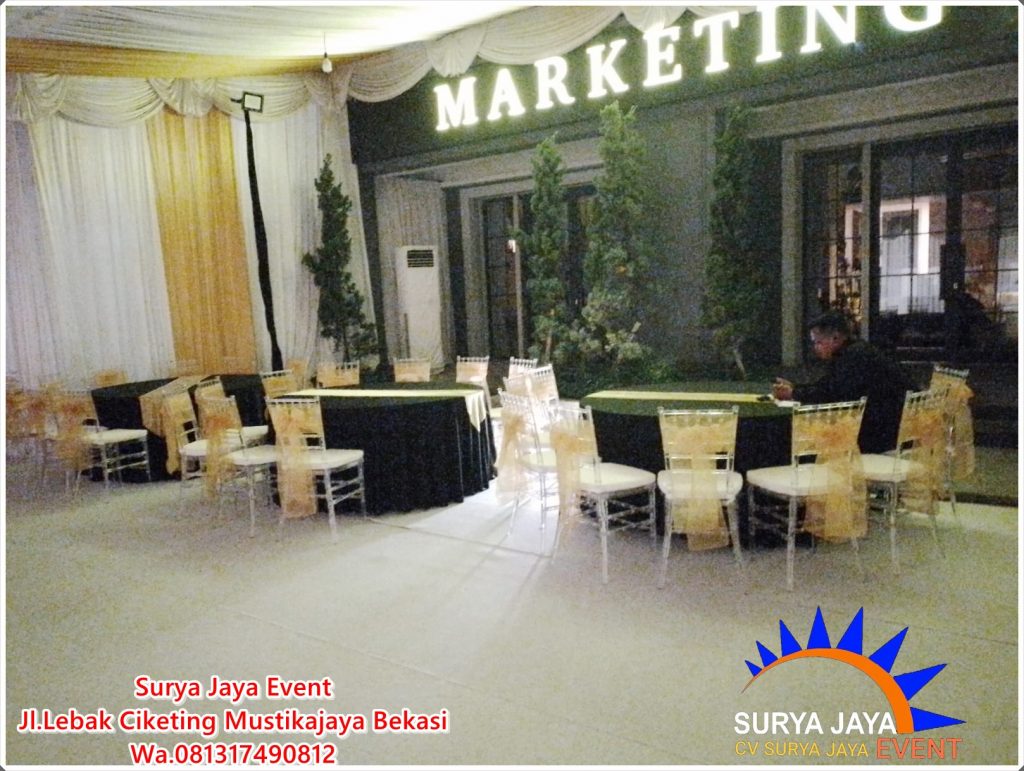Sewa Kursi Tiffany Dan Meja Bulat Untuk Acara