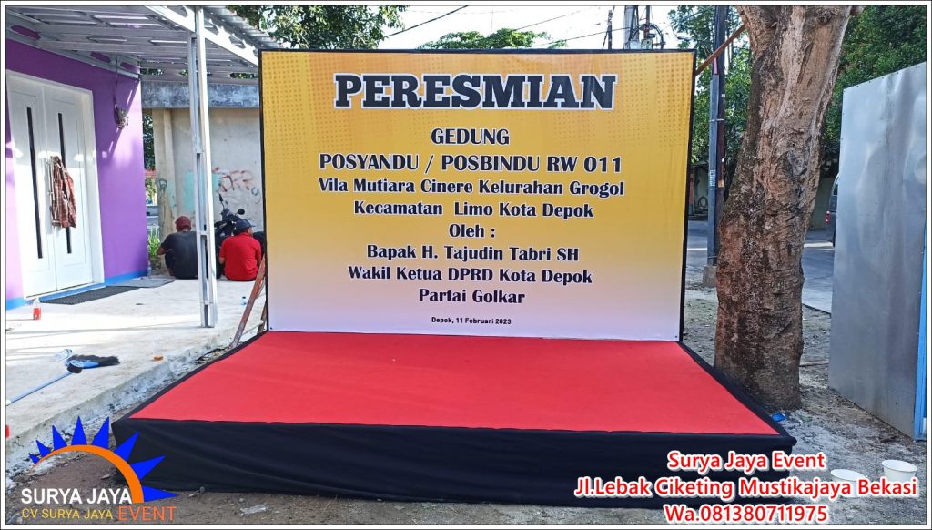 Sewa Panggung Untuk Acara Apa Saja