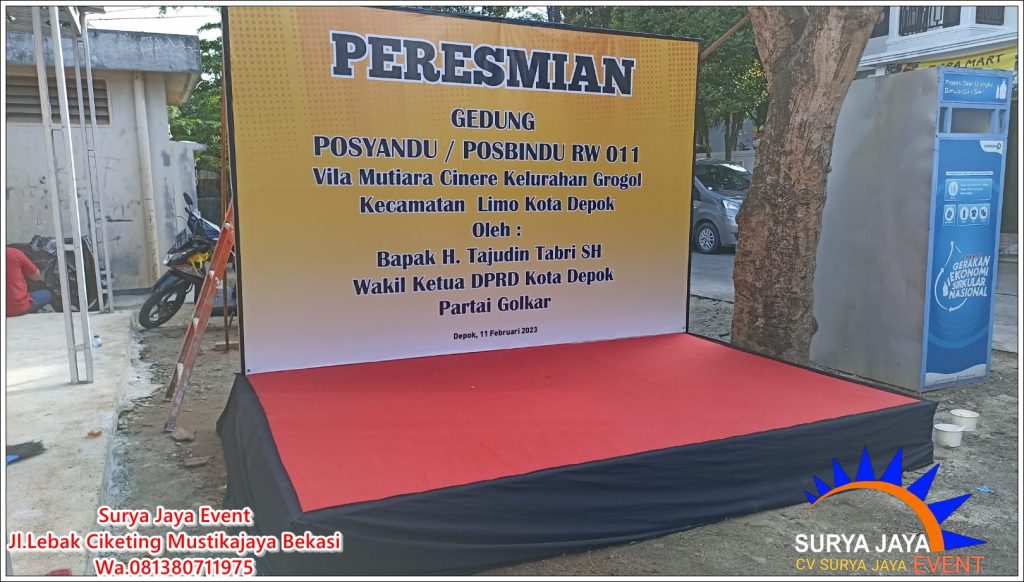 Sewa Panggung Untuk Acara Apa Saja
