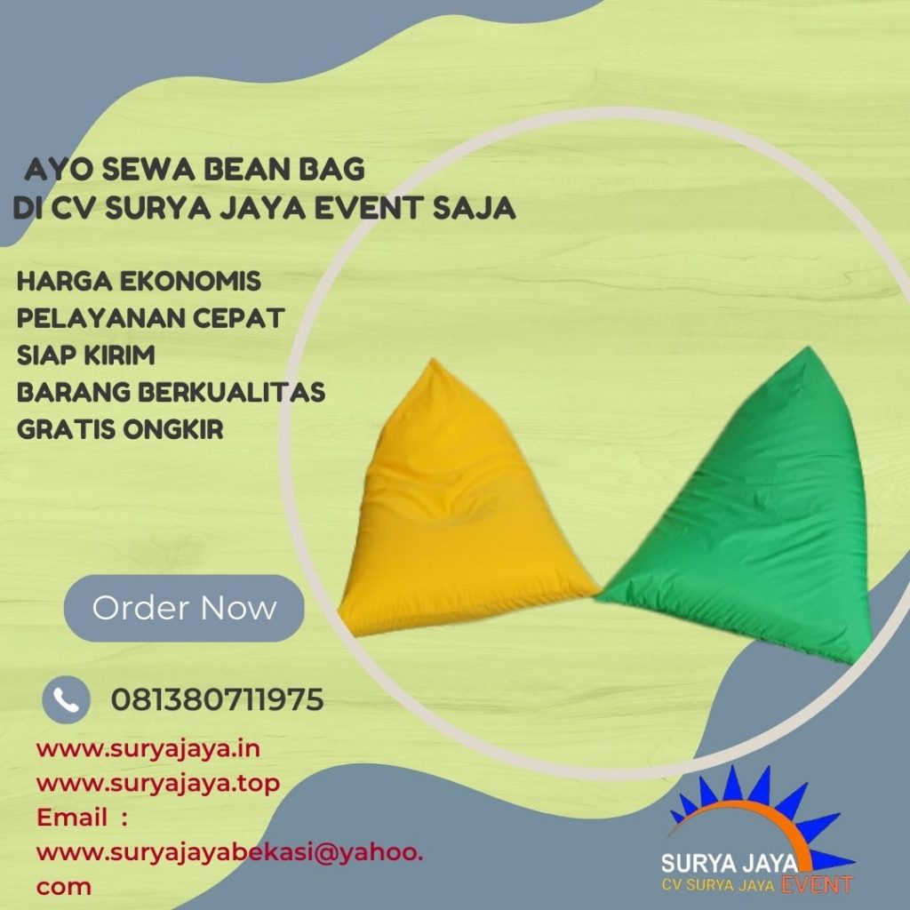 Disewakan Bean Bag Harga Ekonomis Kualitas Pelayanan Terbaik