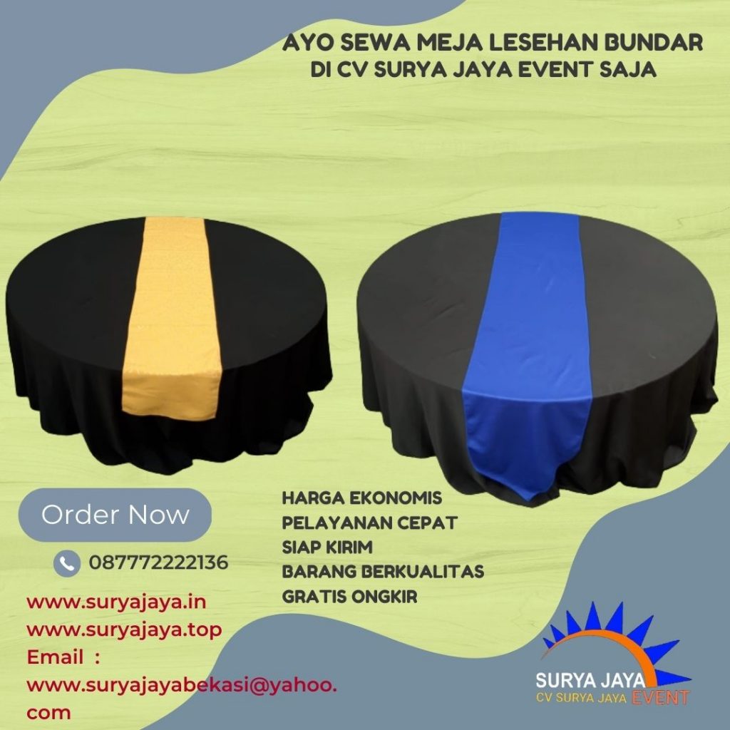 Jasa Rental Meja Lesehan Untuk Acara Buka Puasa Bersama