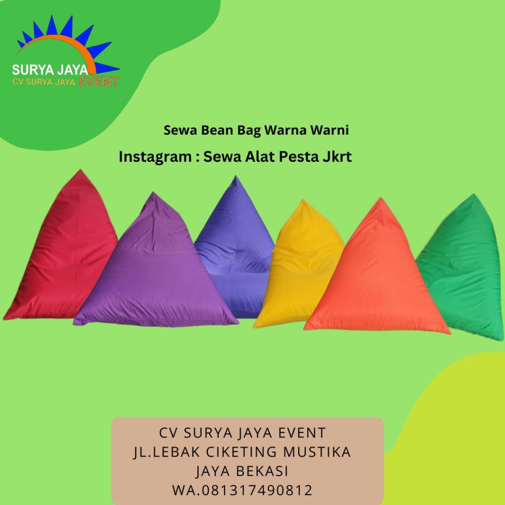 Sewa Bean Bag Di Jakarta Murah Kualitas Pelayanan Terbaik