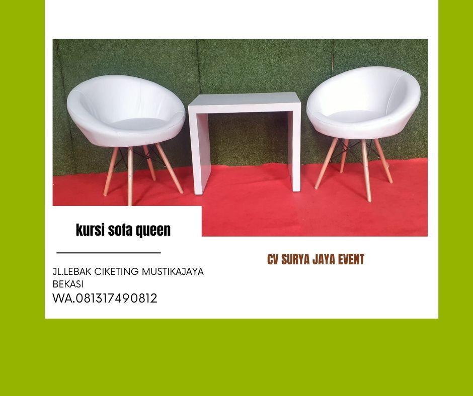 Sewa Kursi Sofa Queen Terbaik Di Jakarta