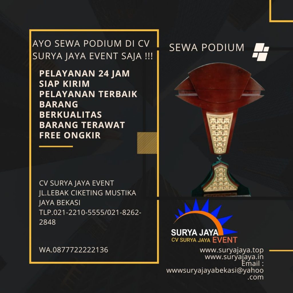 Tempat Rental Podium Terdekat Dan Kualitas Pelayanan Terbaik