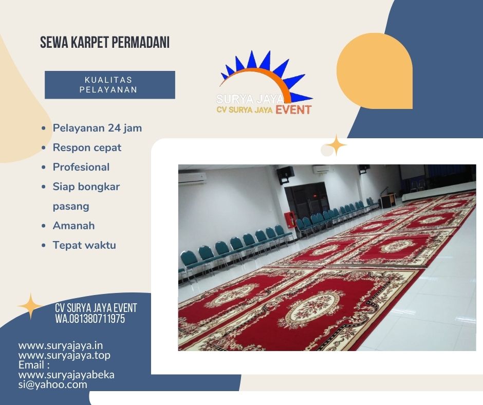 Gudang Sewa Karpet Permadani Murah Di Jakarta  