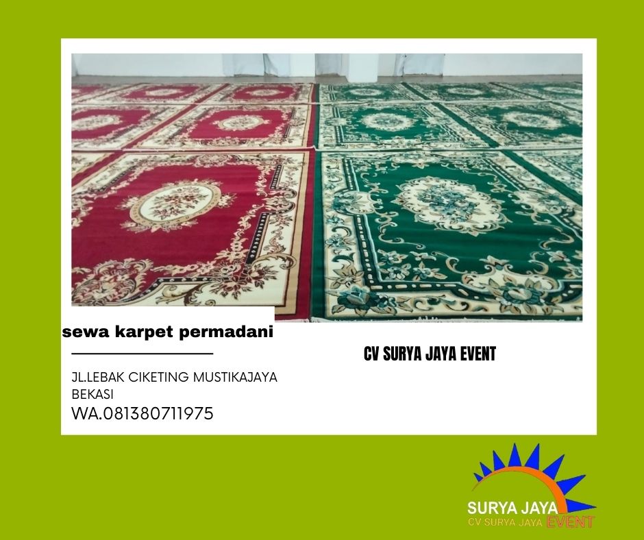 Sedia Sewa Karpet Permadani Untuk Event