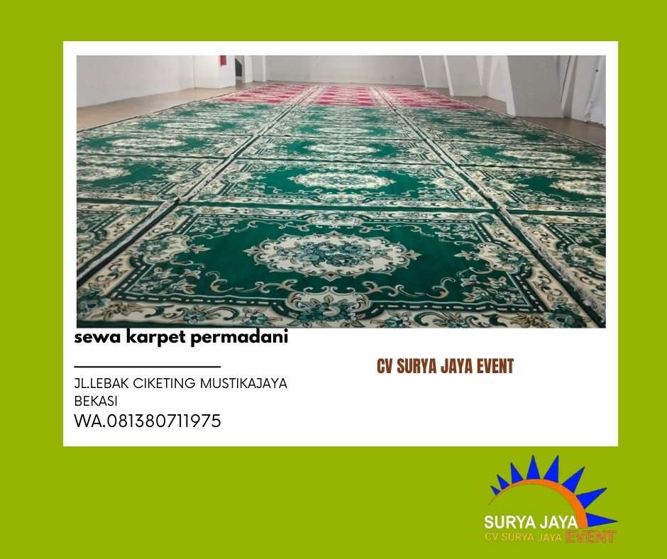 Sedia Sewa Karpet Permadani Untuk Event