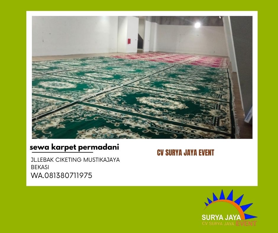 Sedia Sewa Karpet Permadani Untuk Event