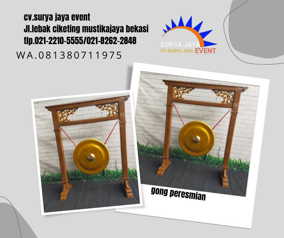 Sewa Gong Peresmian Terdekat Dari Lokasi Saya