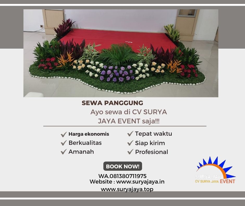 Sewa Panggung Untuk Acara Indoor Dan Outdoor