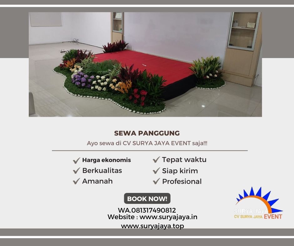 Sewa Panggung Untuk Acara Indoor Dan Outdoor