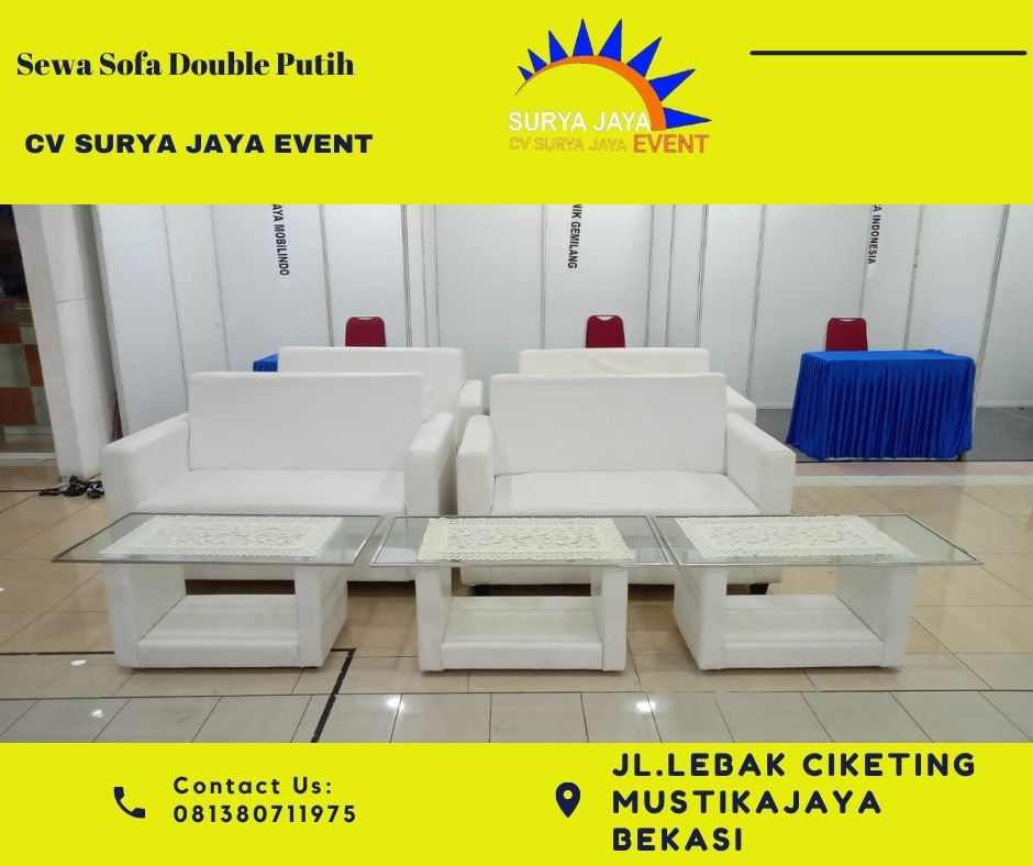 Sewa Sofa Double Kualitas Terbaik Di Jakarta Bekasi