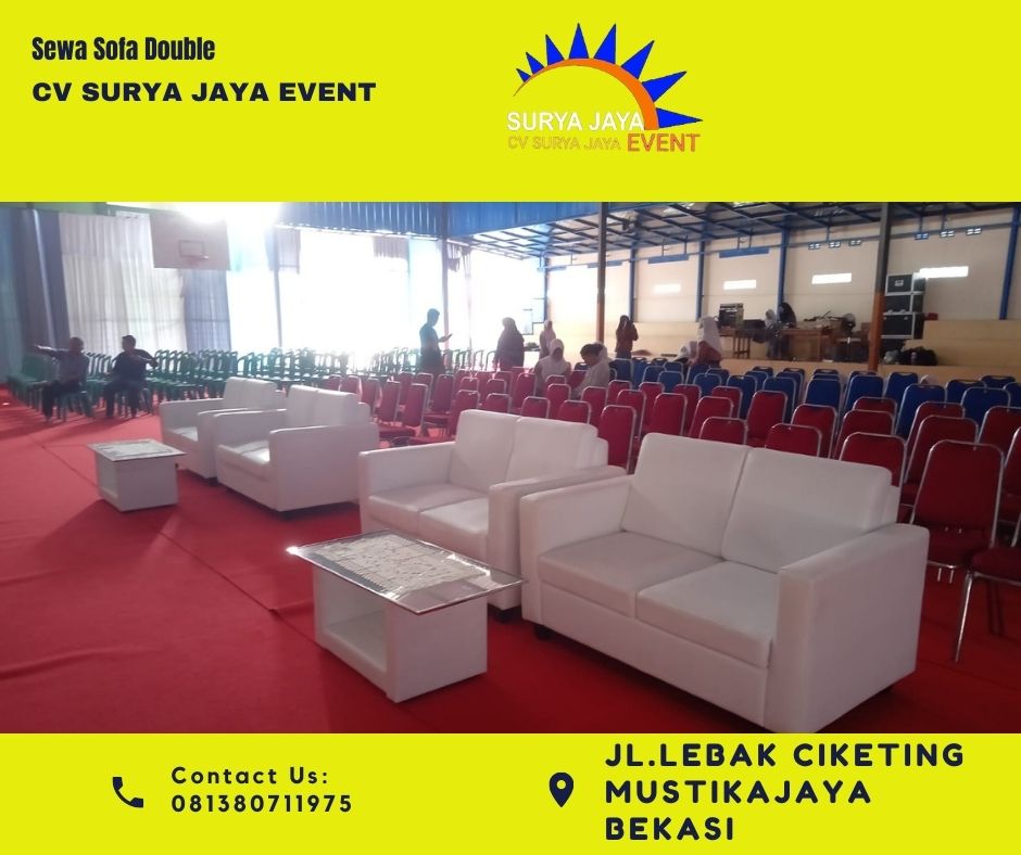 Sewa Sofa Double Kualitas Terbaik Di Jakarta Bekasi