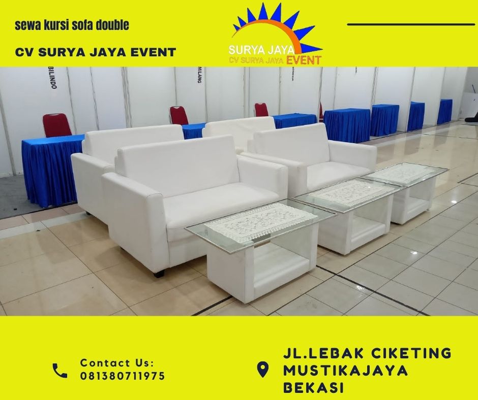 Sewa Sofa Double Kualitas Terbaik Di Jakarta Bekasi