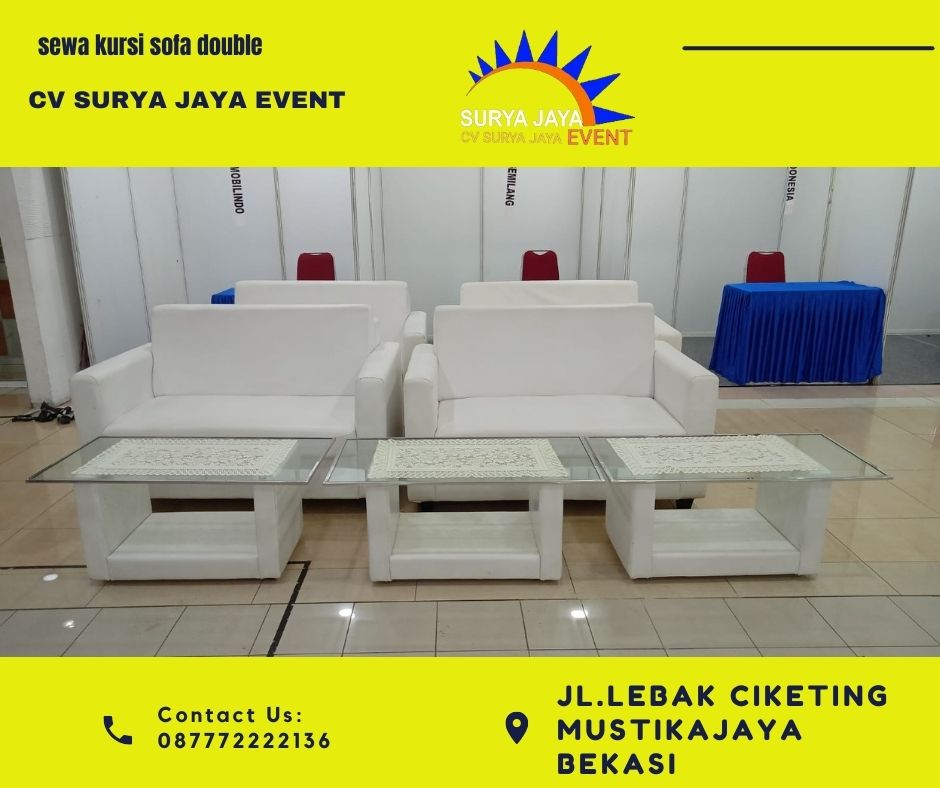 Sewa Sofa Double Kualitas Terbaik Di Jakarta Bekasi