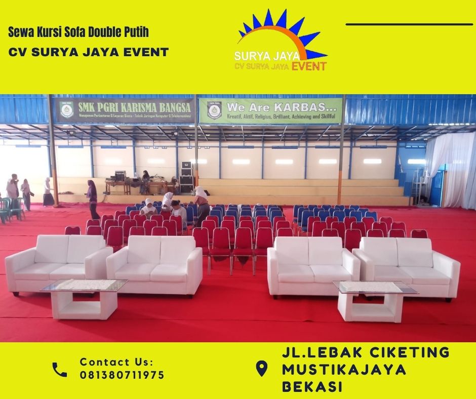 Sewa Sofa Double Kualitas Terbaik Di Jakarta Bekasi