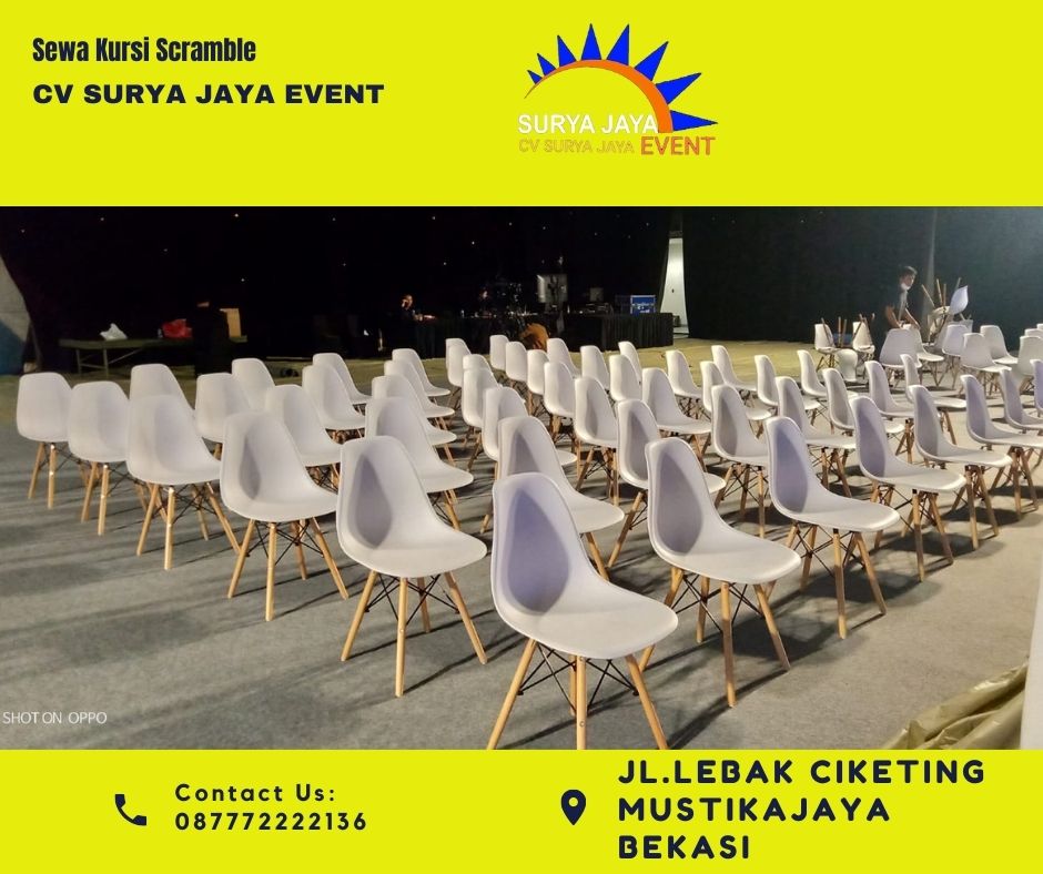 Sewa Kursi Scramble Kualitas Terbaik Di Jabodetabek