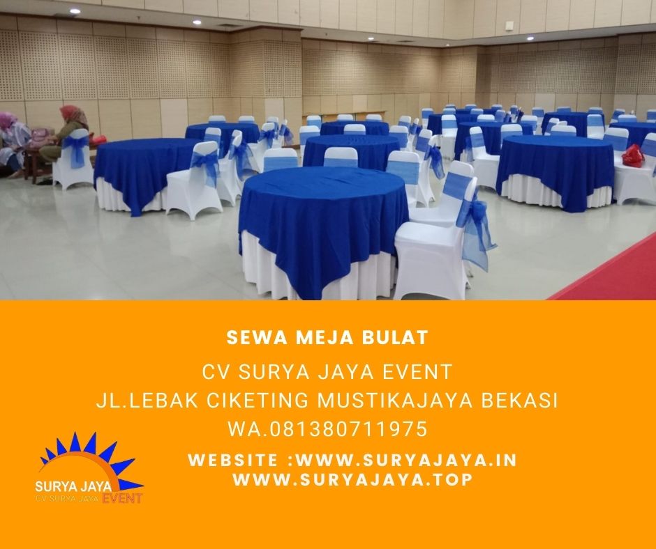 Sewa Meja Bundar Pancoran Jakarta Selatan