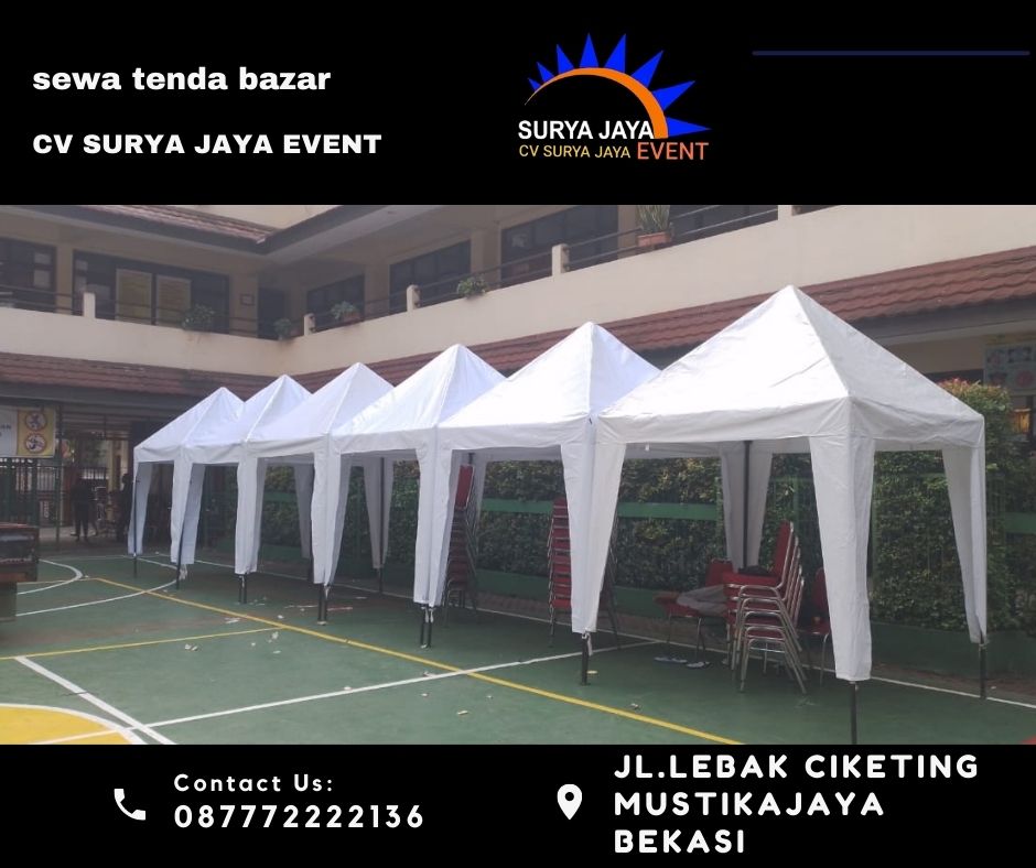 Sewa Tenda Bazar Cipulir Kebayoran Lama Jakarta Selatan
