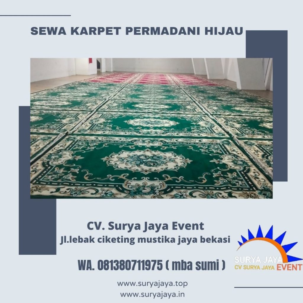 Sewa Karpet Permadani Kwitang Senen Jakarta Pusat