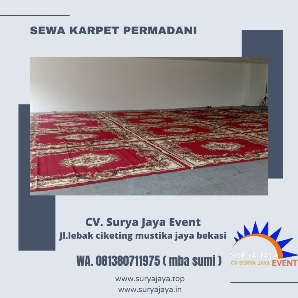 Sewa Karpet Permadani Kwitang Senen Jakarta Pusat